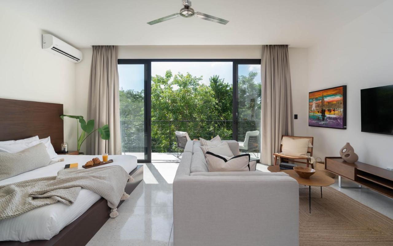 Stylish And Peaceful Jungle Studio At 525 Tulum Exteriér fotografie